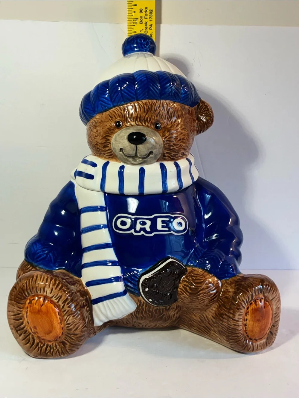 2001 Oreo Teddy Bear Cookie Jar – 4th in Series